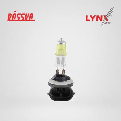 LYNXauto L18127Y Лампа H27W/2 12V PGJ13 YELLOW