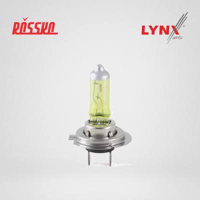 LYNXauto L10755Y Лампа H7 12V 55W PX26d YELLOW