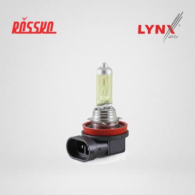 LYNXauto L11155Y Лампа H11 12V 55W PGJ19-2 YELLOW