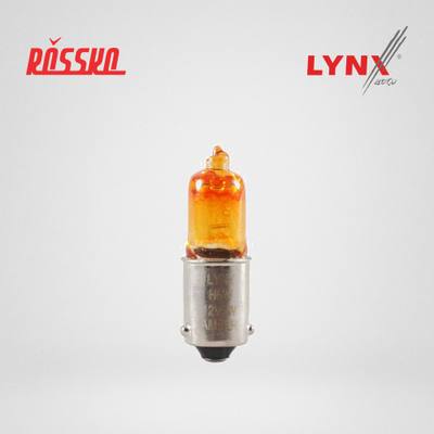 LYNXauto L14806Y Лампа H6W 12V BAX9s AMBER