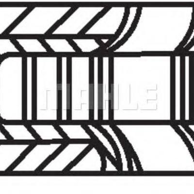 Hyundai/Kia 23040-03000 Комплект поршневых колец