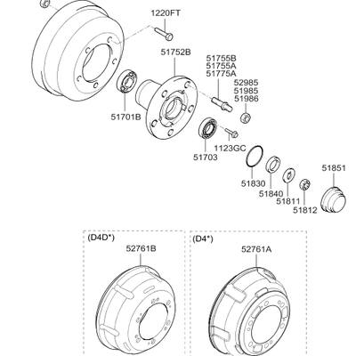 Hyundai/Kia 52761-5A501 Барабан тормозной