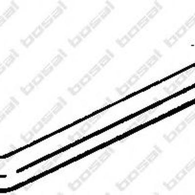 Bosal 750-429 Выхлопная система в сборе