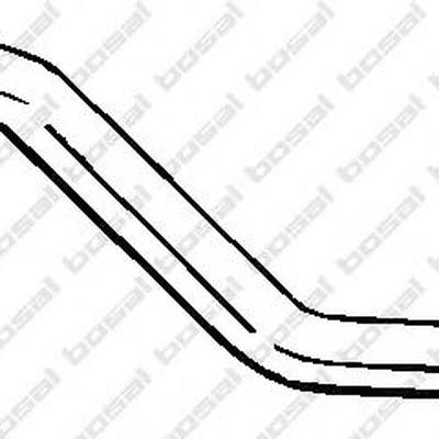 Bosal 751-393 Выхлопная система в сборе
