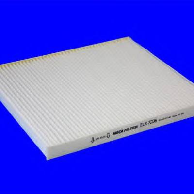 MECAFILTER ELR7206 Фильтр салона