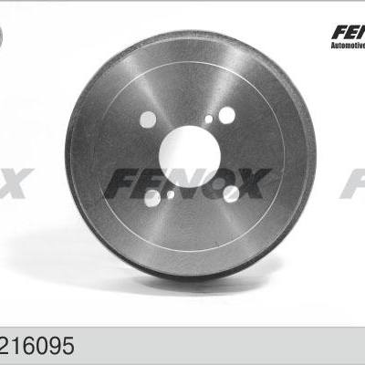 Fenox TO216095 Барабан тормозной | зад прав/лев |