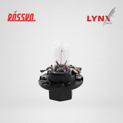 LYNXauto L13506D Лампа накаливания панели приборов T4.7 12V 1.2W BX8.4d