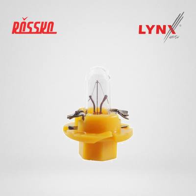 LYNXauto L13507D Лампа накаливания панели приборов T4.7 12V 1.5W BX8.4d