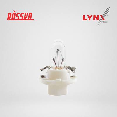 LYNXauto L13508D Лампа накаливания панели приборов T4.7 12V 2W BX8.4d