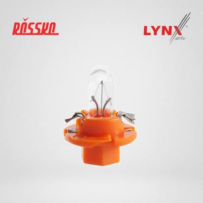 LYNXauto L13509D Лампа накаливания панели приборов T4.7 12V 1.1W BX8.4d