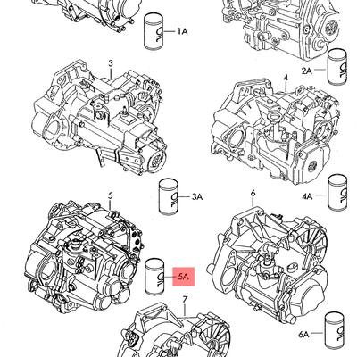 VAG G 052 527 A2 Масло трансмиссионное 75W 1л