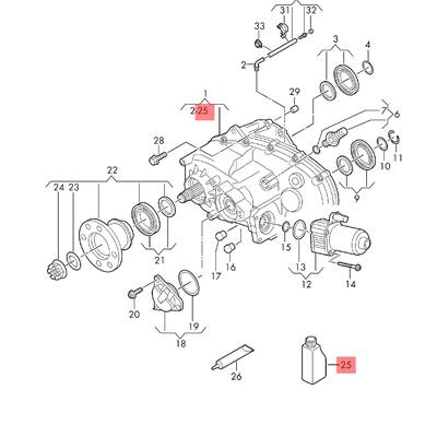 VAG G05 253 3A2 Масло трансмиссионное синтетическое ATF III 1л