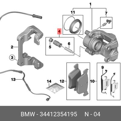 BMW 34 11 6 790 929 Гильза цилиндра