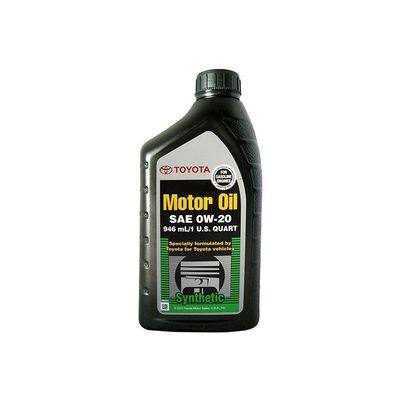 Toyota 00279-0WQTE 0W-20 Motor Oil API SN, 0,946л (синт. мотор. масло)