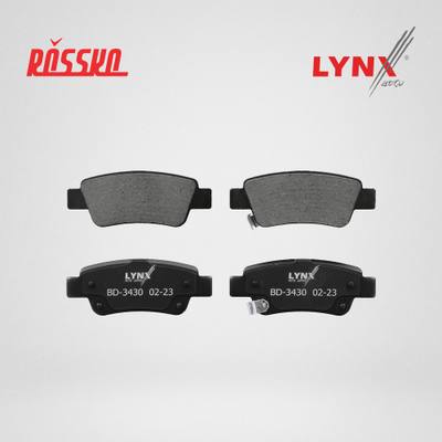 LYNXauto BD-3430 Колодки тормозные дисковые | зад |