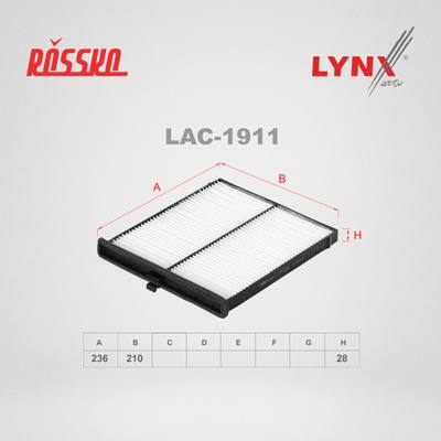 LYNXauto LAC-1911 Фильтр салона