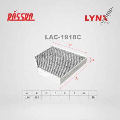 LYNXauto LAC-1918C Угольный фильтр салона