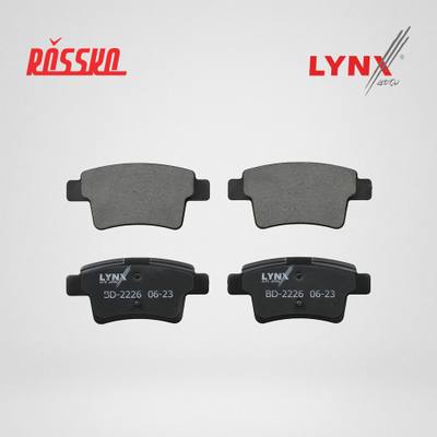 LYNXauto BD-2226 Колодки тормозные дисковые | зад |