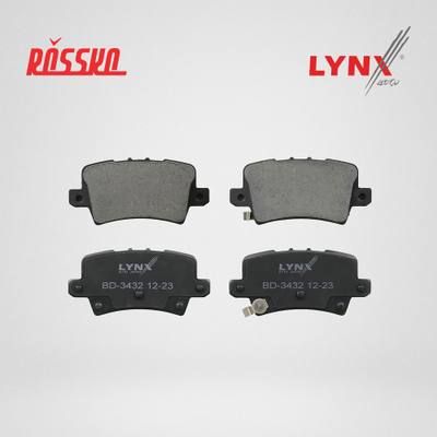 LYNXauto BD-3432 Колодки тормозные дисковые | зад |