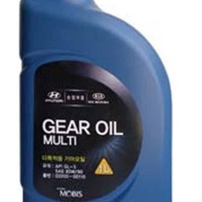 Hyundai/Kia 02200-00110 80W-90 GEAR OIL MULTI GL-5, 1л (мин. транс. масло)